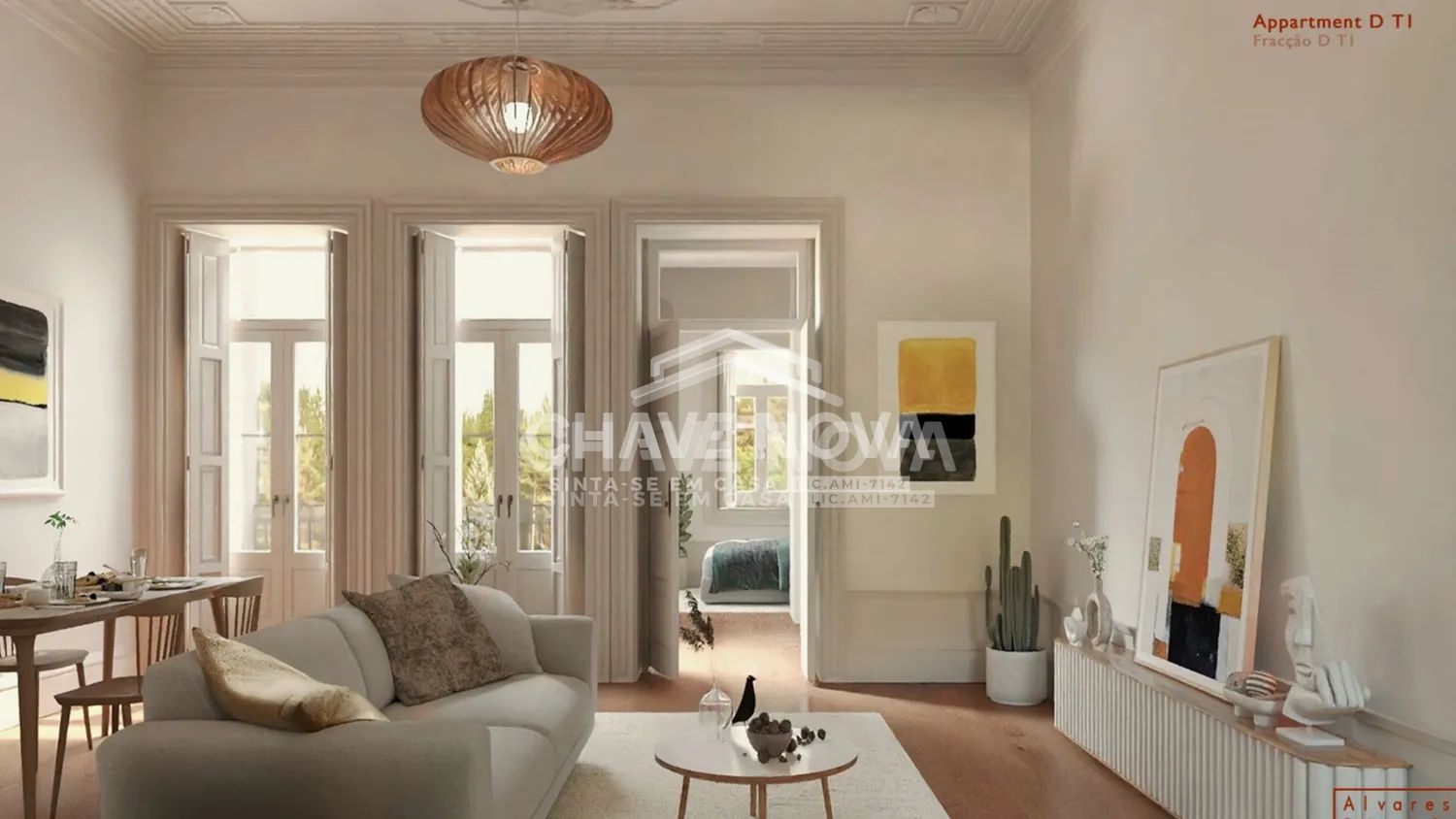 Appartement T1 à vendre à Porto - 2