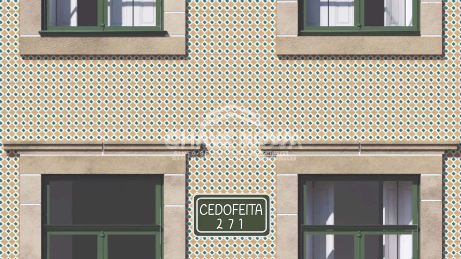 Cedofeita 271 Building – Rehabilitated Development with Garden in the Centre of Porto