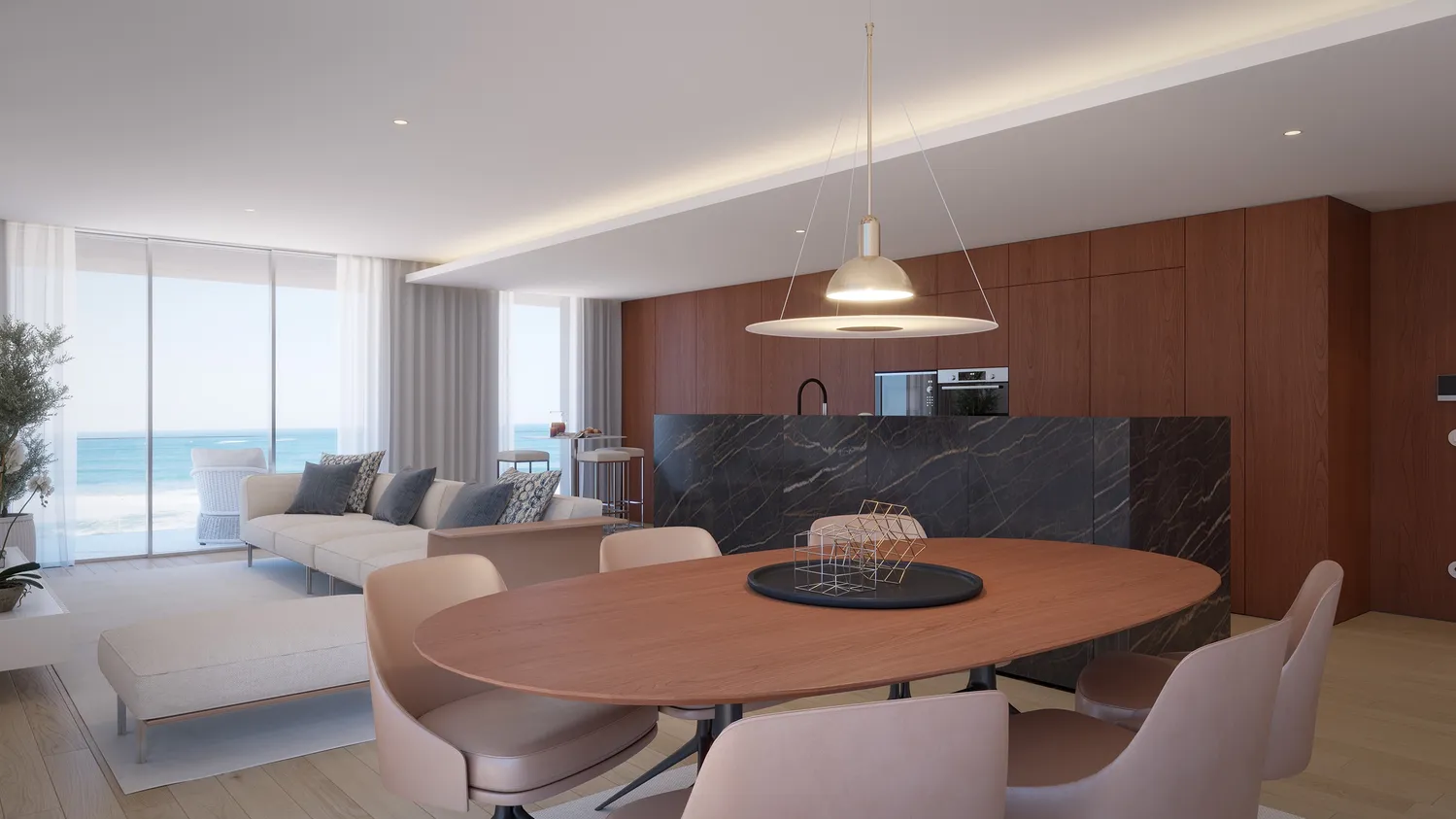 Apartamento T1 com  90,30 m2- Viver o Atlântico à porta de casa.