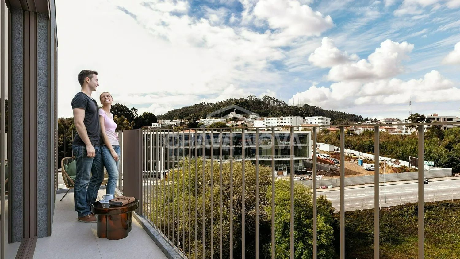 Excelente T1 em construção situado em Oliveira do Douro 