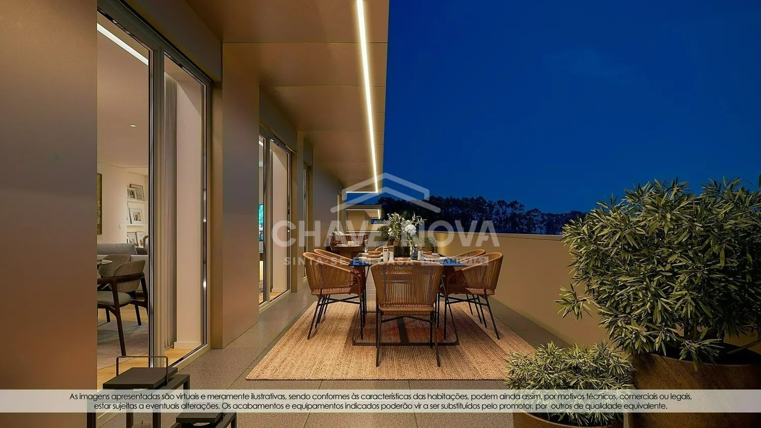 Apartamento T2 Novo situado em Arcozelo no Empreendimento Geminus - 2