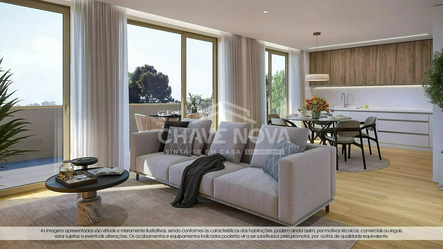 Apartamento T2 Novo situado em Arcozelo no Empreendimento Geminus - 3