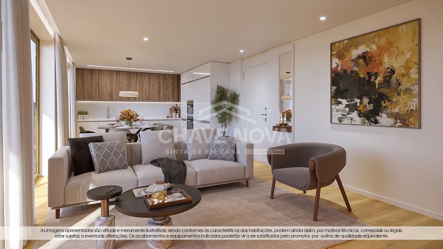 Apartamento T2 Novo em Arcozelo