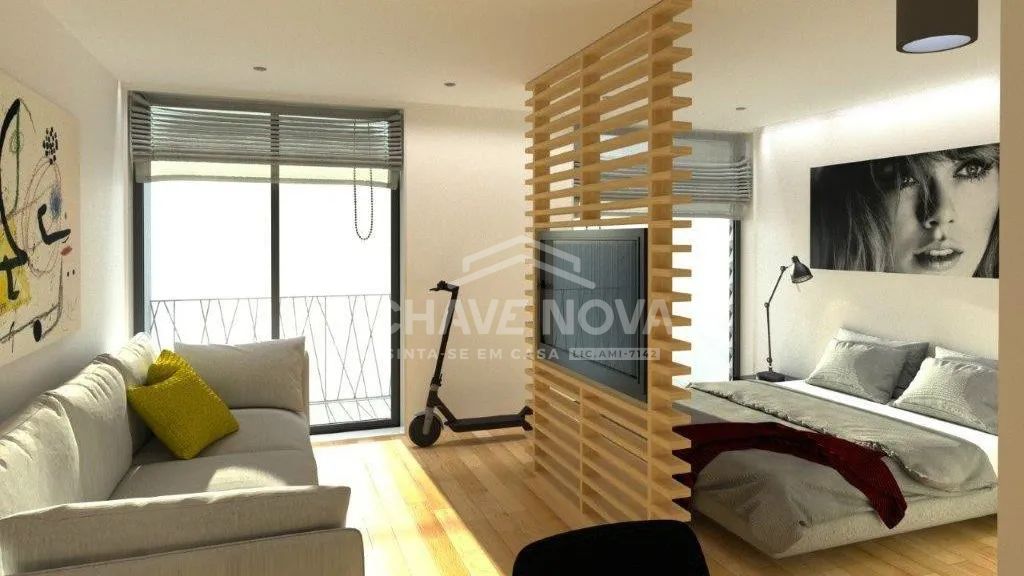 Apartamento T0 Novo c/ Terraço e Lugar de Garagem em Mafamude (Centro de Gaia) - 3
