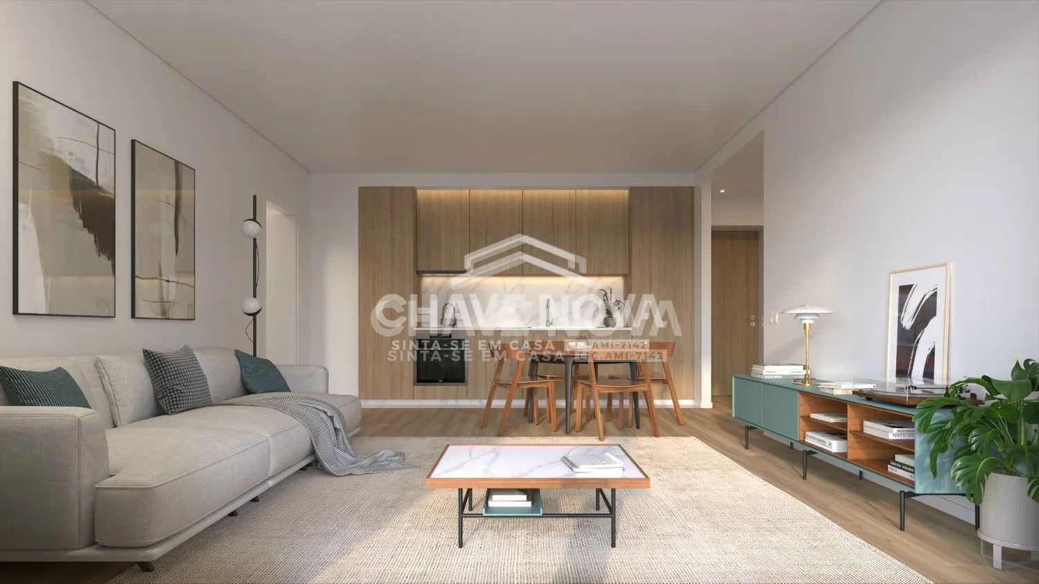 Apartamento T2 no empreendimento  Quadra VNG - 3