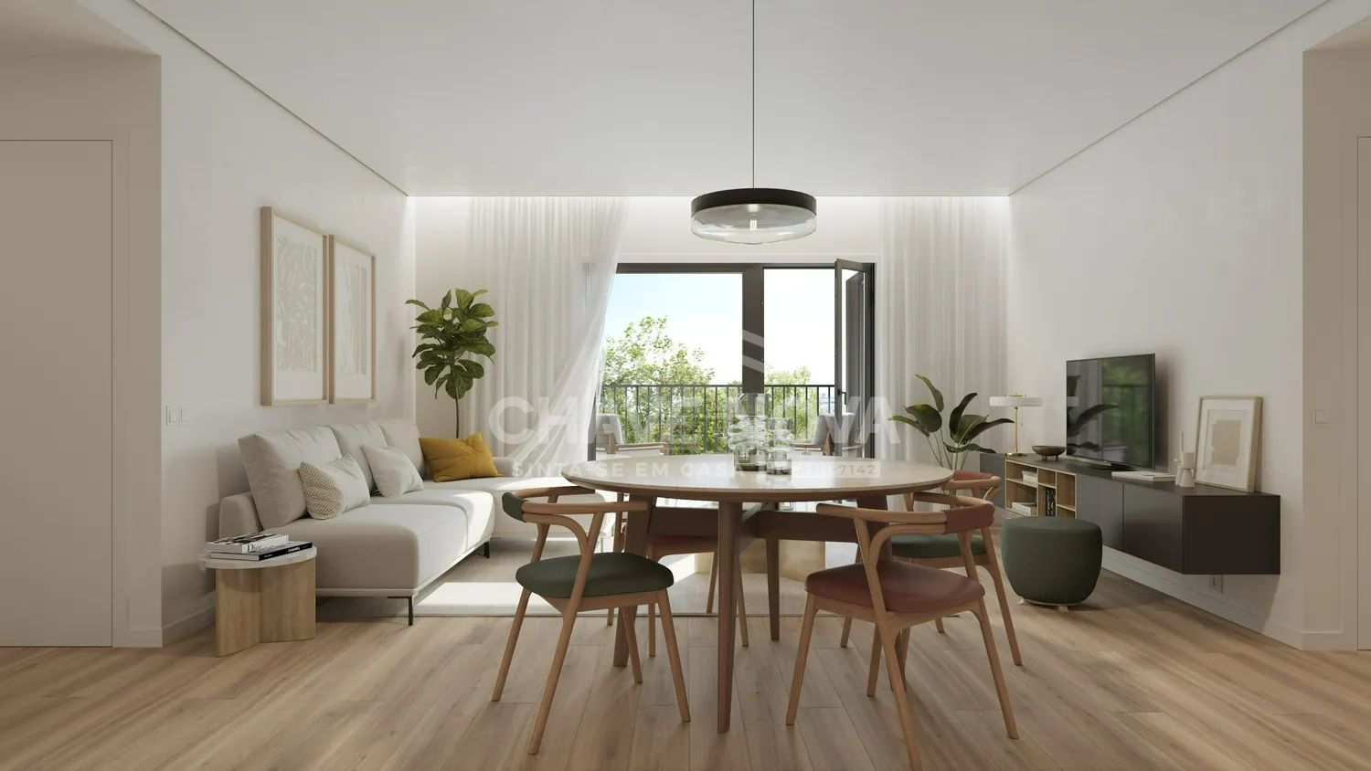 Apartamento T2 em construção, com vista deslumbrante para o rio Douro - 2