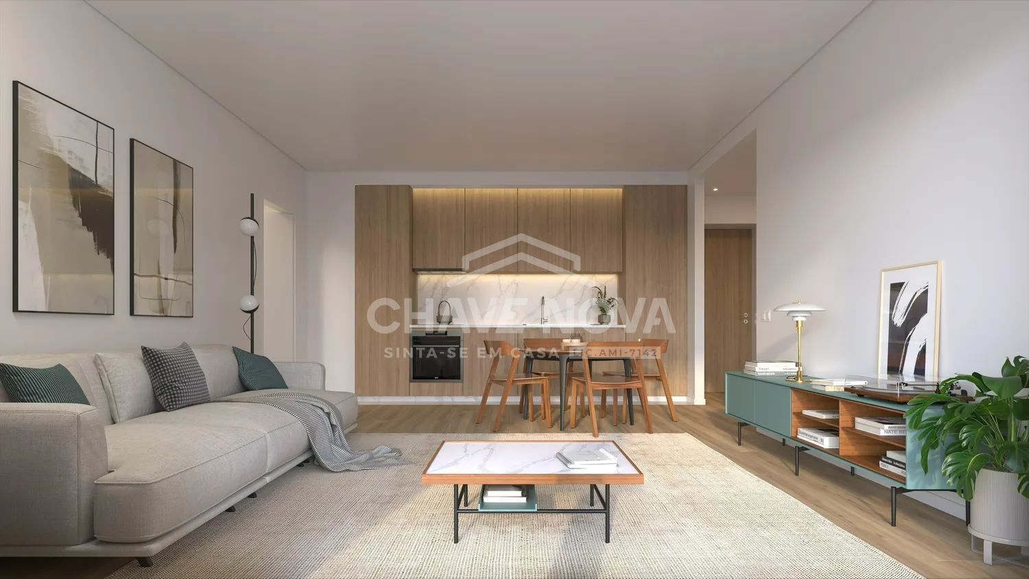 Apartamento T2 em construção, com vista deslumbrante para o rio Douro - 3
