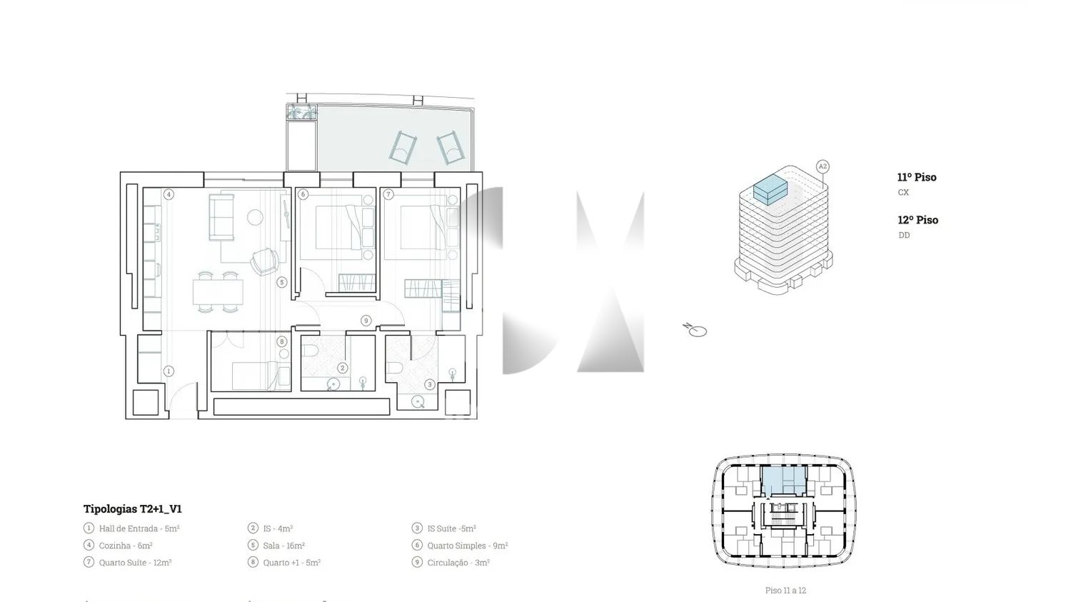 T2+1 com Varanda | Lake Towers – Arca d’Água, Porto | 419.900€ - 2