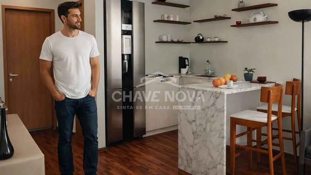 Apartamento T1 Remodelado | Elegância e Conveniência no Centro de Santo Tirso