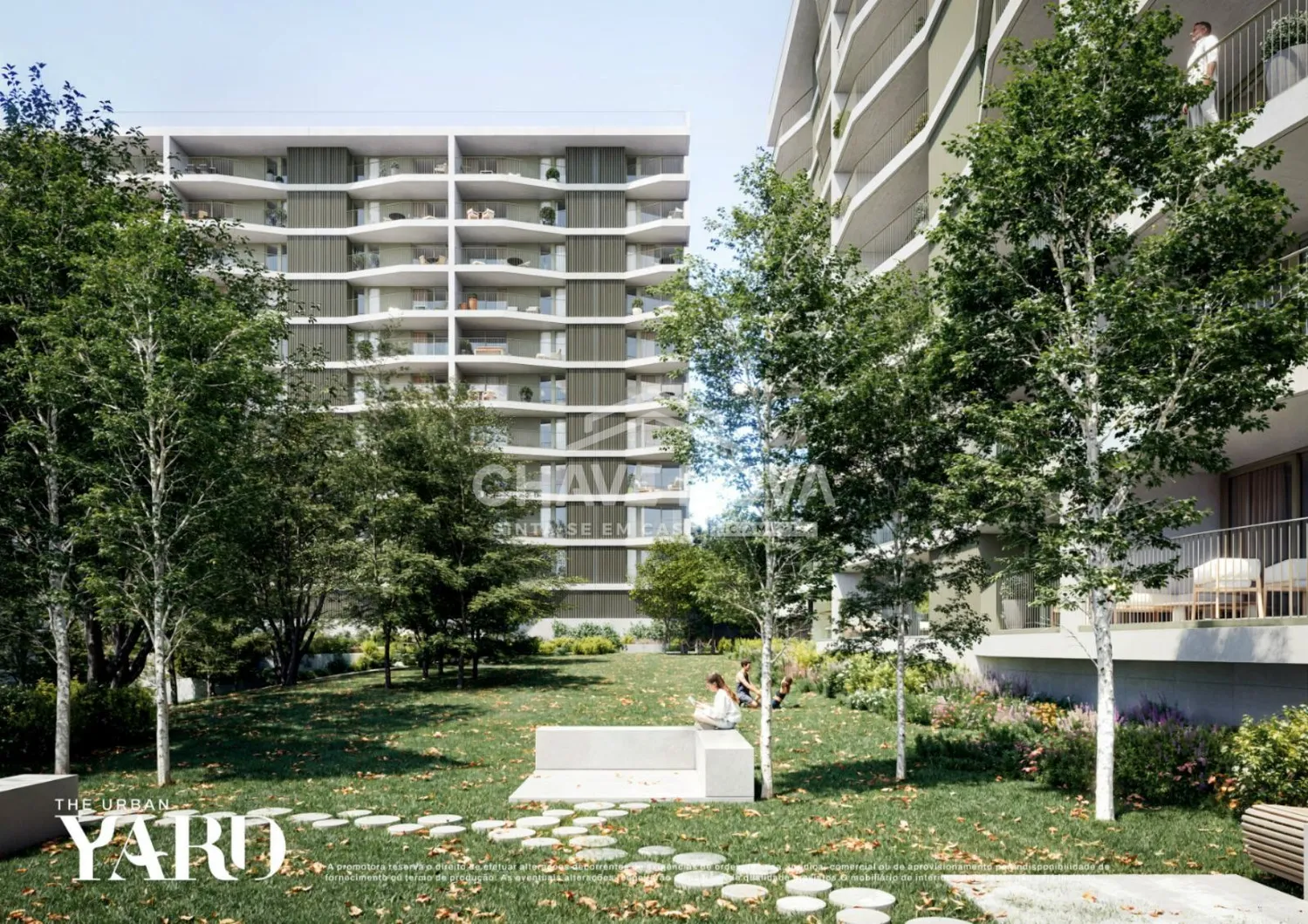 New 2-bedroom apartment with parking space in Afurada