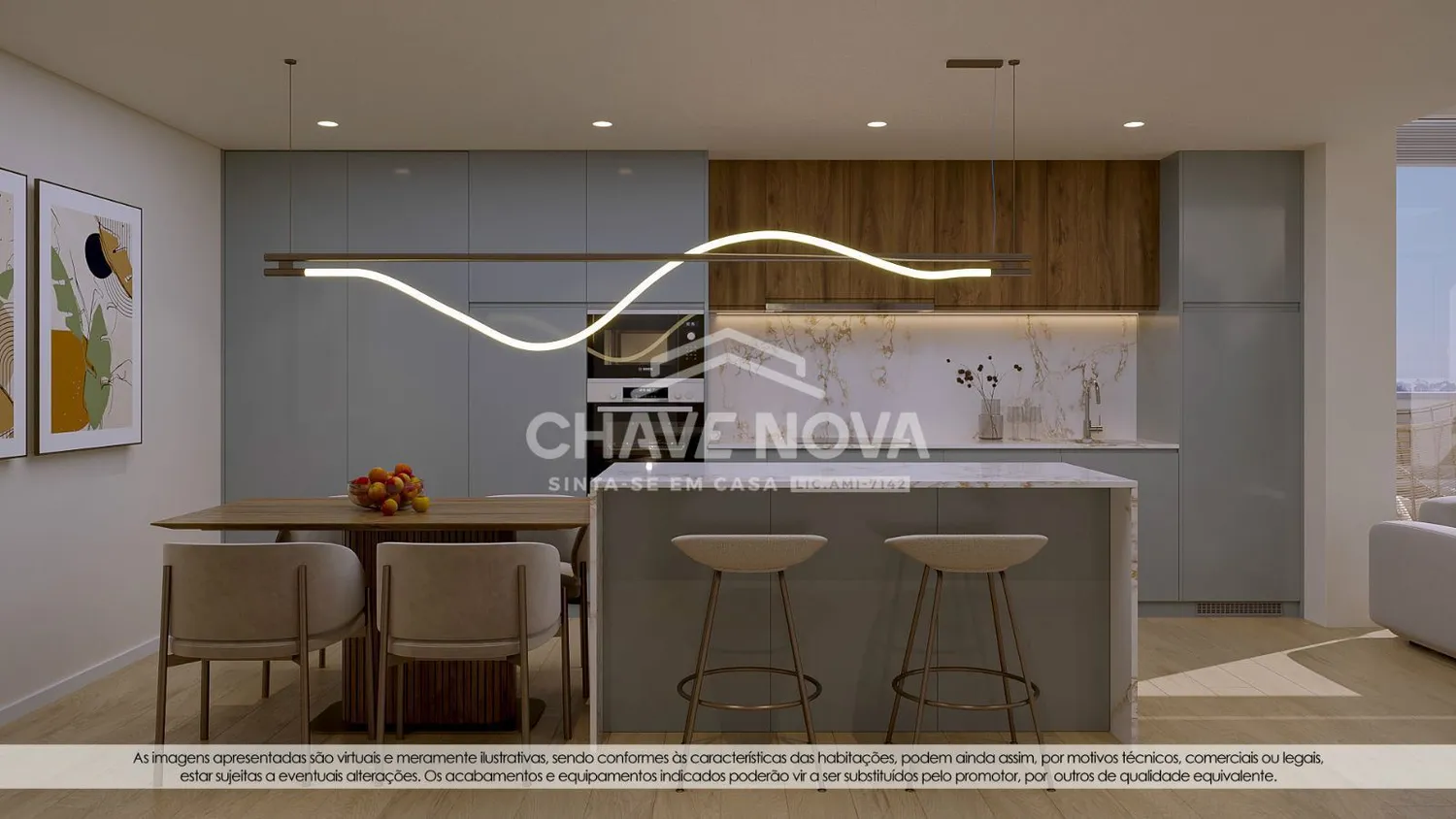Apartamento T3 c/ varanda