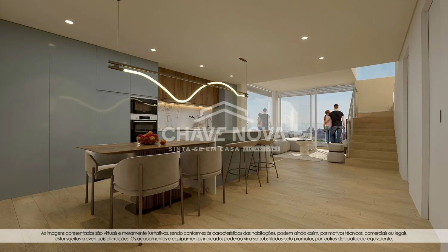 Apartamento T3 c/ varanda - 3