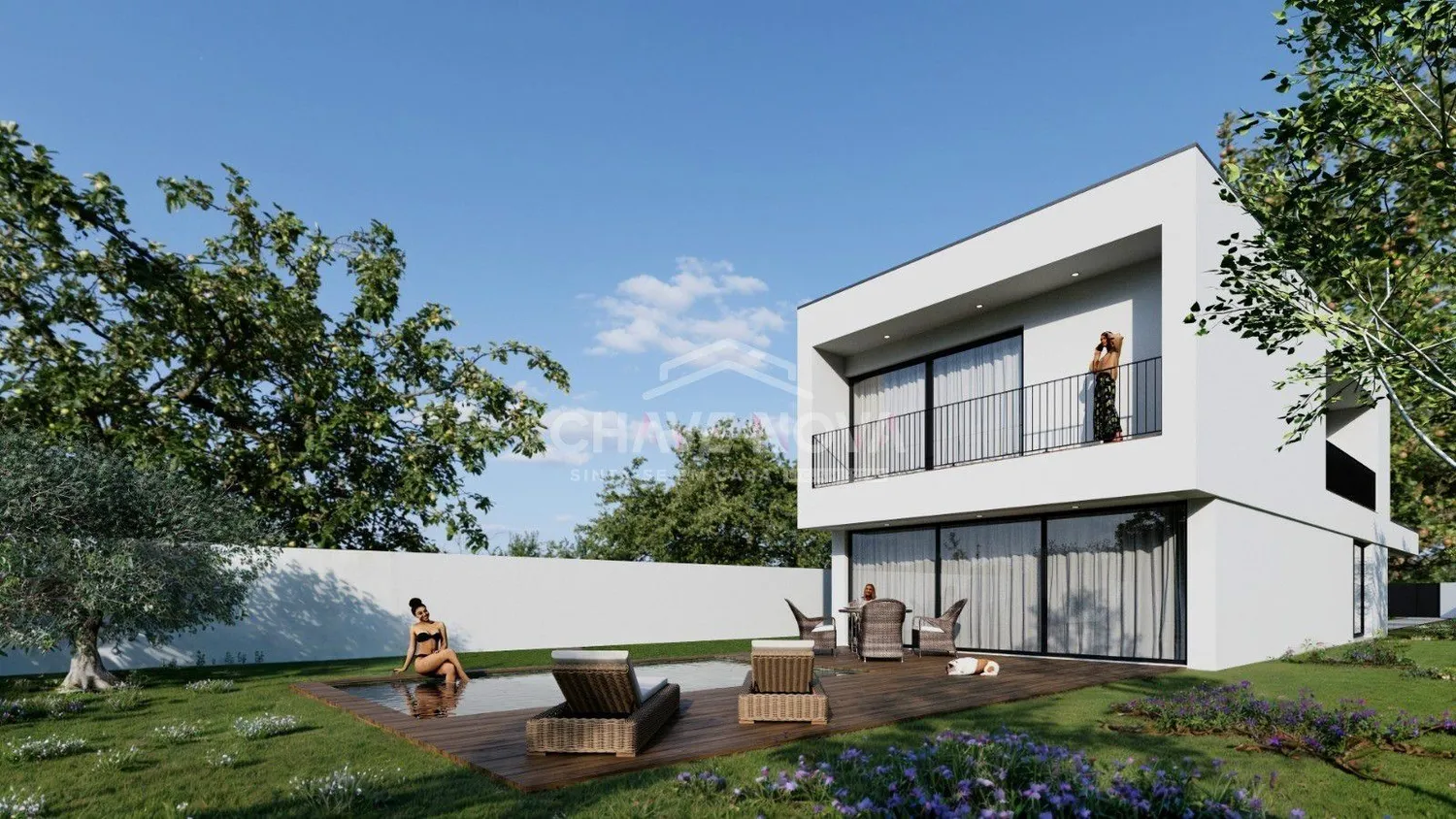 Terreno para venda em Nogueira da Regedoura, com 1050 m2, projecto aprovado
