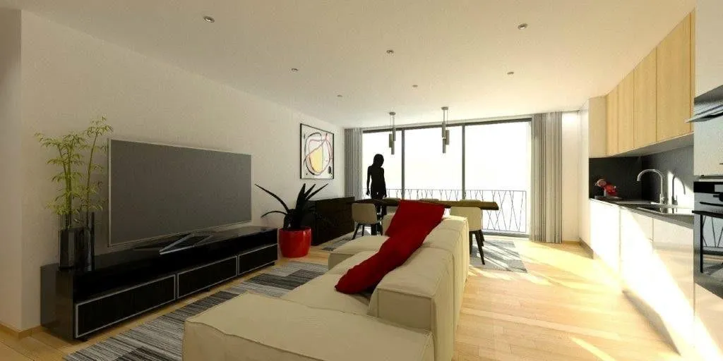 Apartamento T2 Novo c/ Lugar de Garagem em Mafamude (Centro de Gaia) - 2