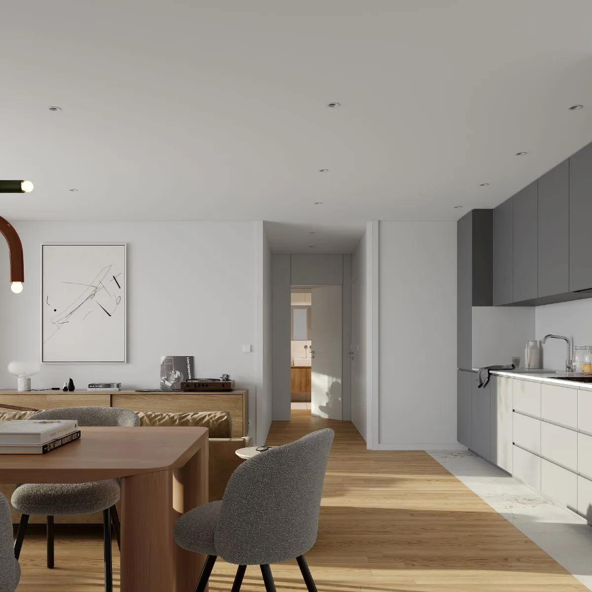 Novo T3 Duplex com Varanda em Serralves - 3