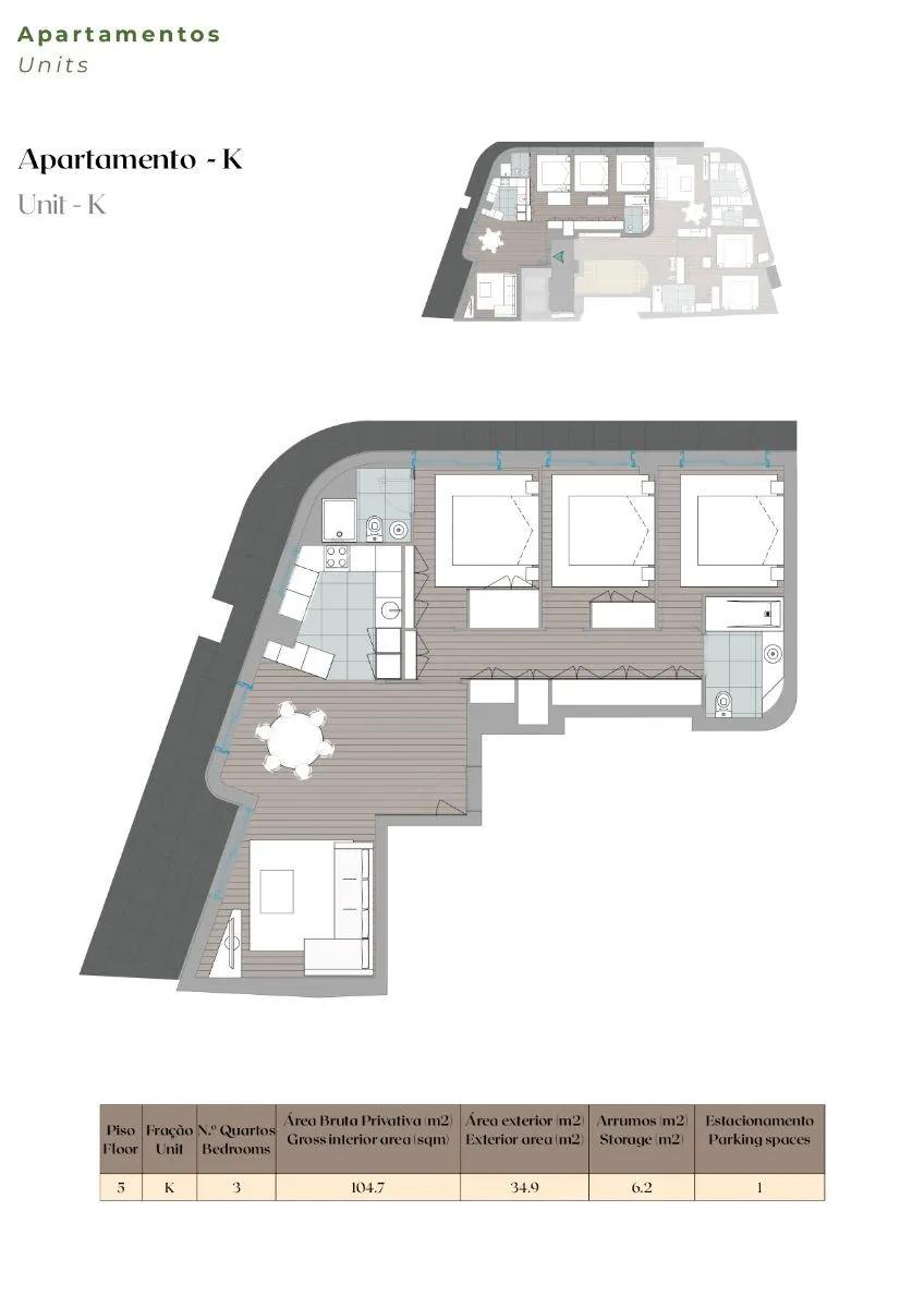 Apartamento T3 - Qualidade e Requinte em Vila Nova de Gaia  - 2