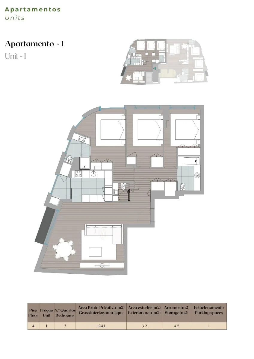 Nova Construção T3 de Luxo no 4ºAndar- Vila Nova de Gaia
