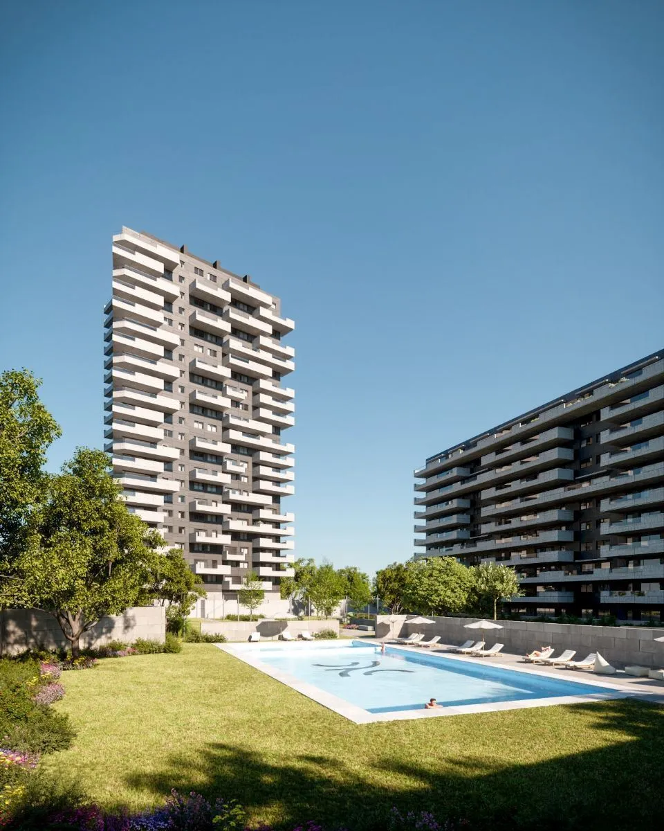 Apartamento T2 em condomínio fechado de luxo, à venda em Leça da Palmeira, Porto