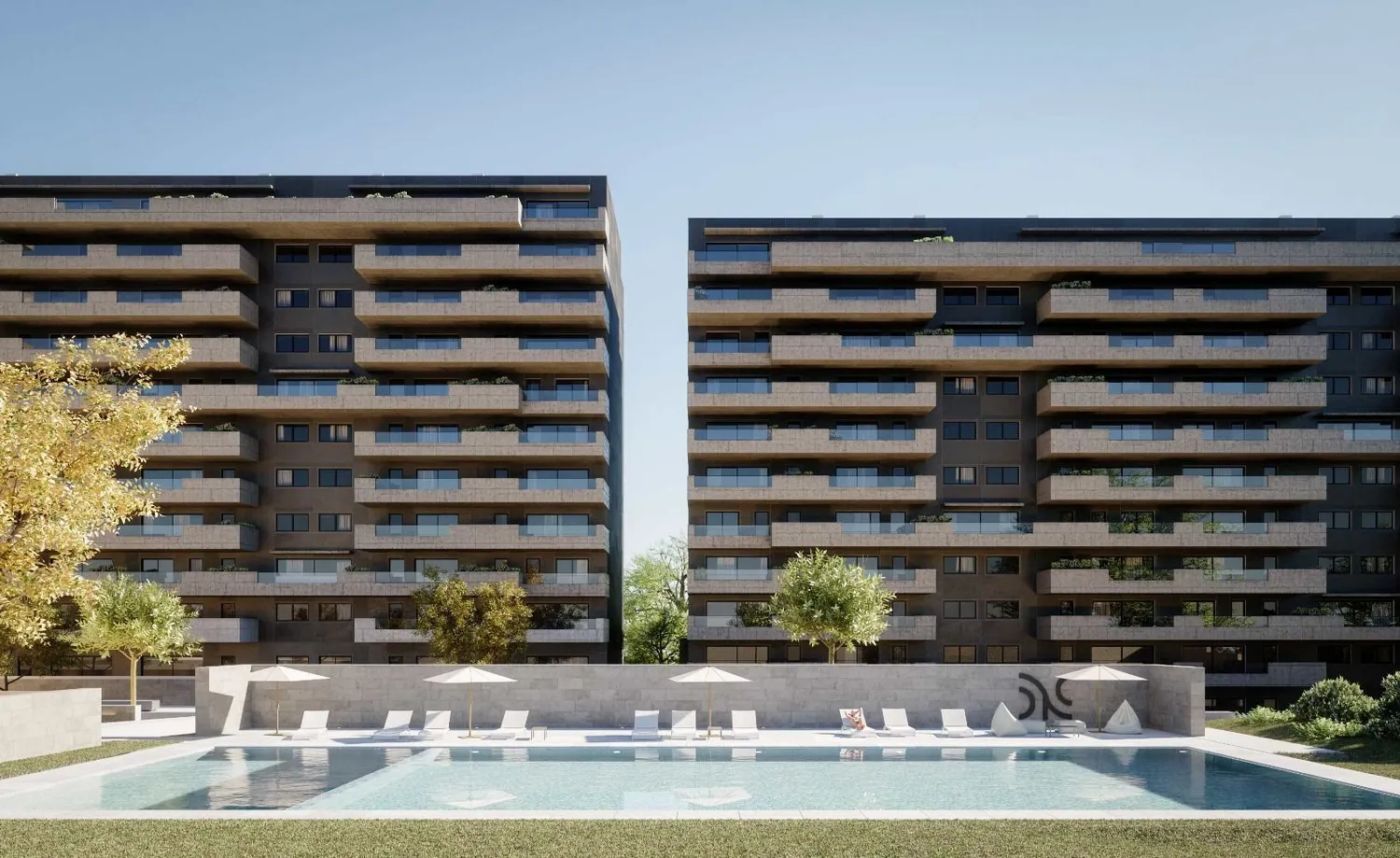 Apartamento T2 em condomínio fechado de luxo, à venda em Leça da Palmeira, Porto - 2