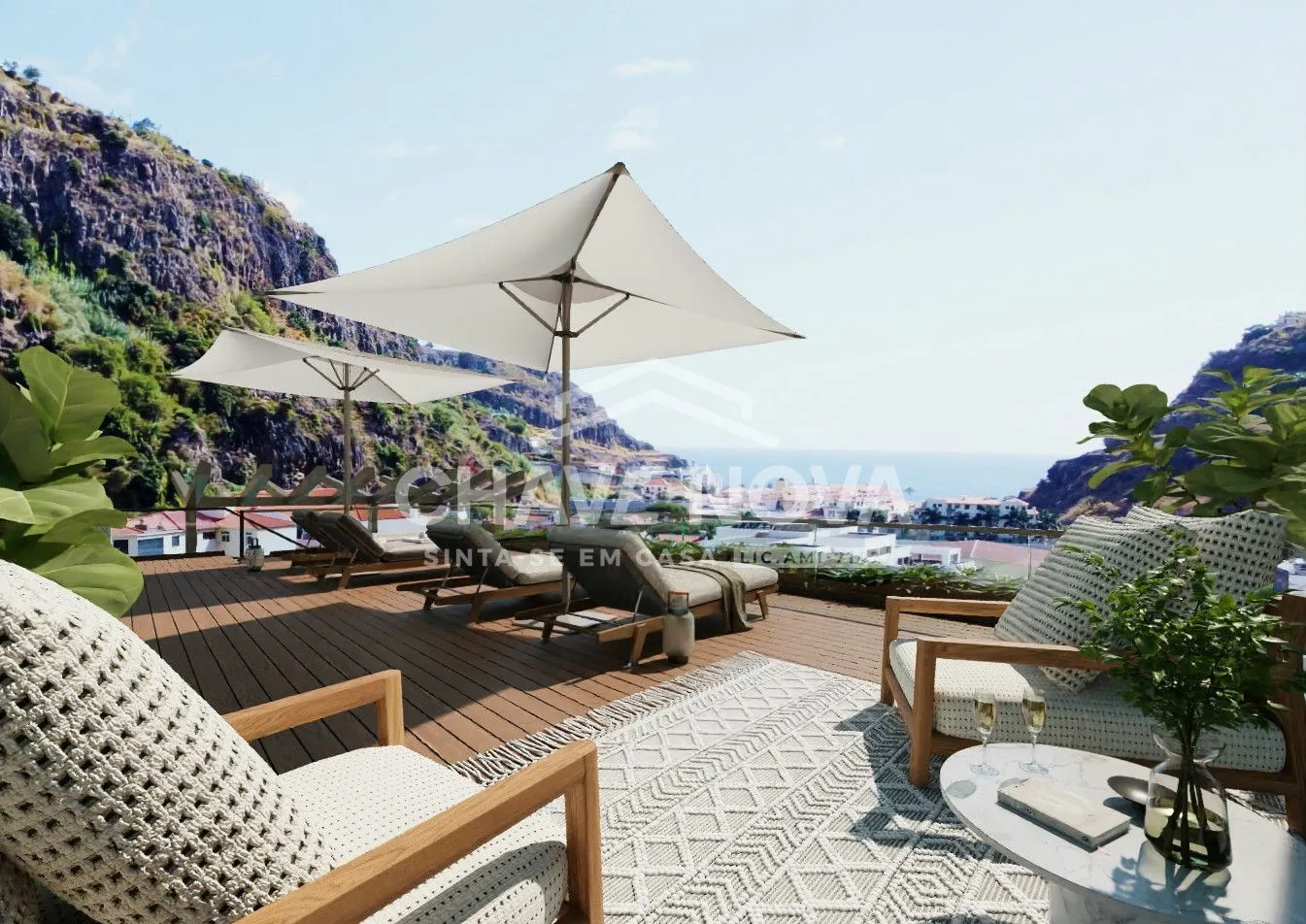 Lindíssimo T1 Ribeira Brava - Vistas Mar (Em construção) - 3