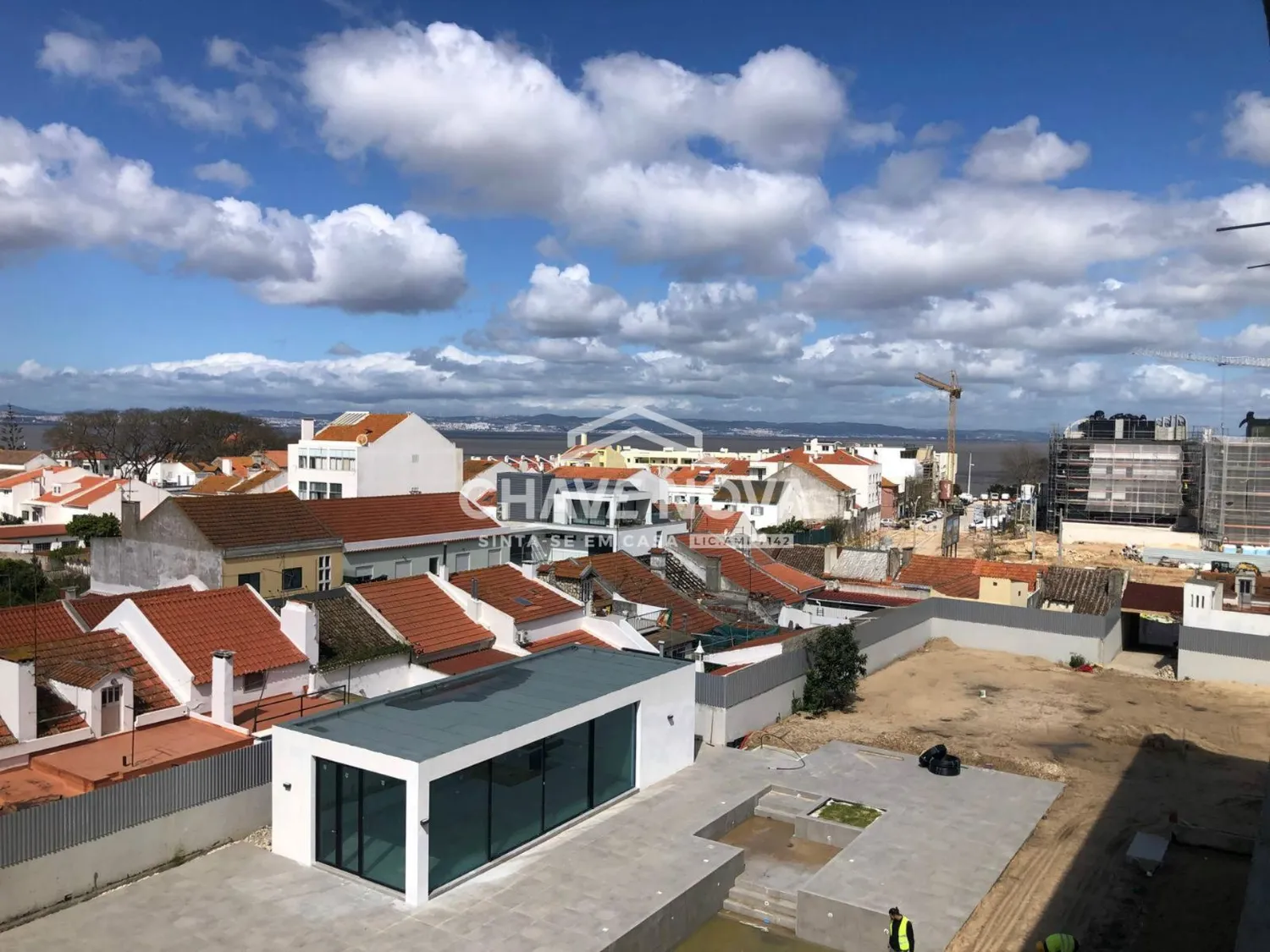 Apartamento T3 em Empreendimento de luxo em Alcochete com vista rio.