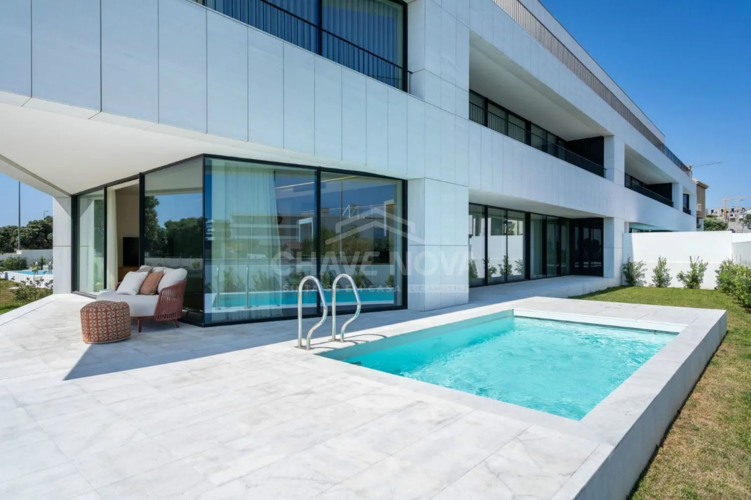 Arrendamento de Apartamento T3 com acesso privado na 1ª linha da praia e piscina privada - Canidelo - 2