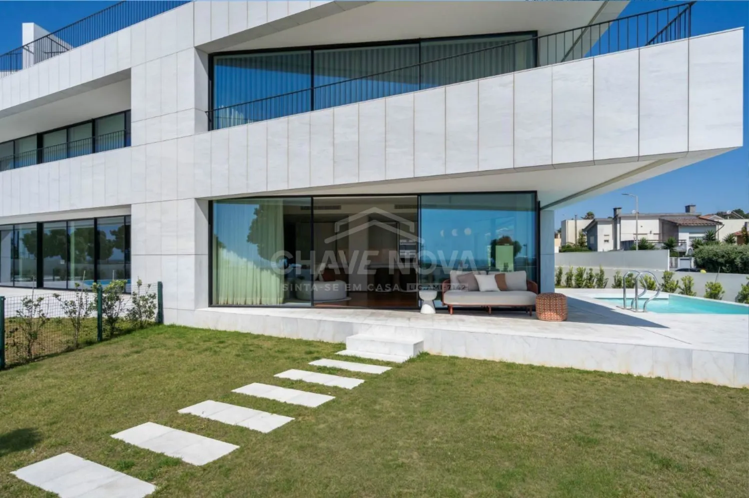 Arrendamento de Apartamento T3 com acesso privado na 1ª linha da praia e piscina privada - Canidelo - 3