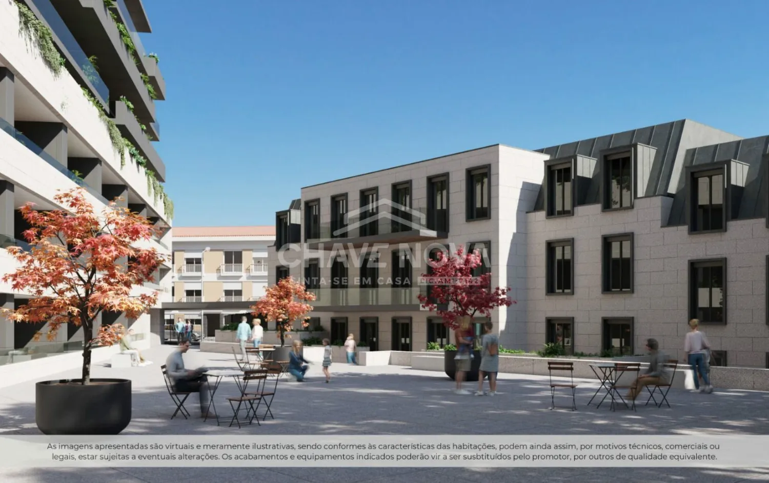 T0 evolutivo ("T1") em construção, junto ao Metro na Av. Republica, V.N.Gaia - 3