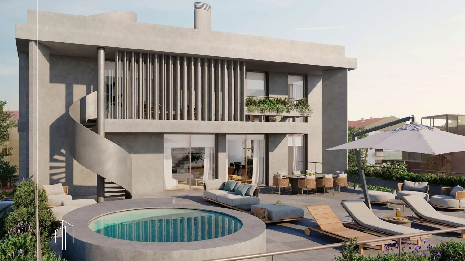 Penthouse T4, na Zona da Foz, com Terraço e Jacuzzi - 3