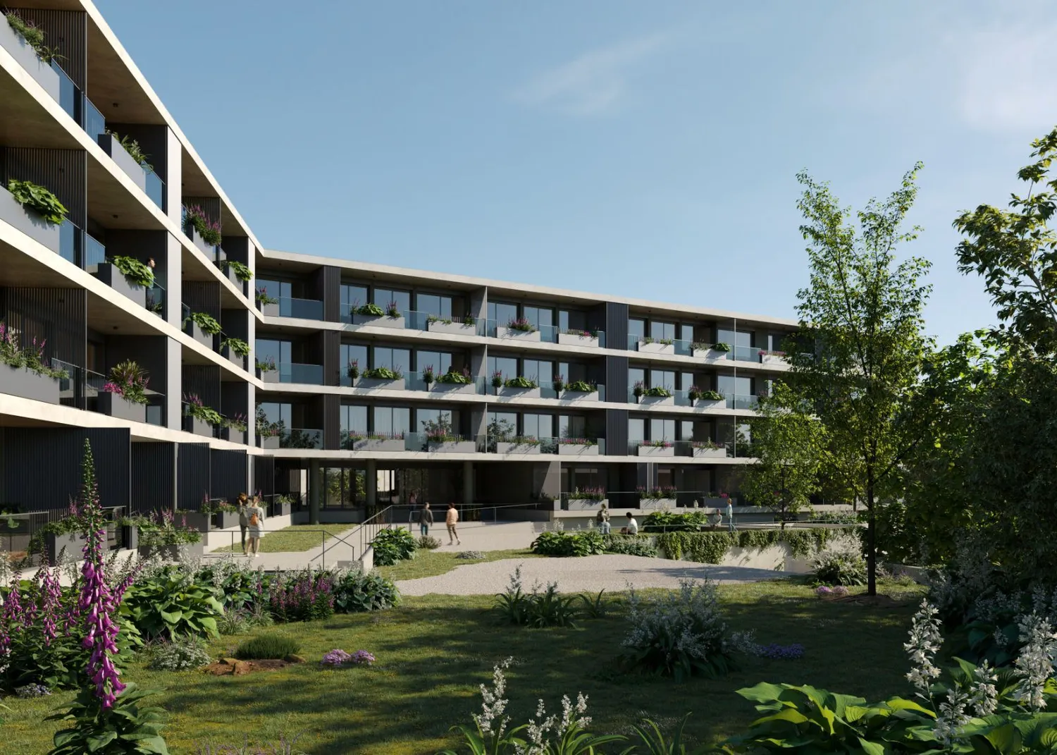 Apartamento T2 - PRESTIGE - varanda (Poente) e garagem para 2 carros - à futura linha de metro Rubi - Santa Marinha