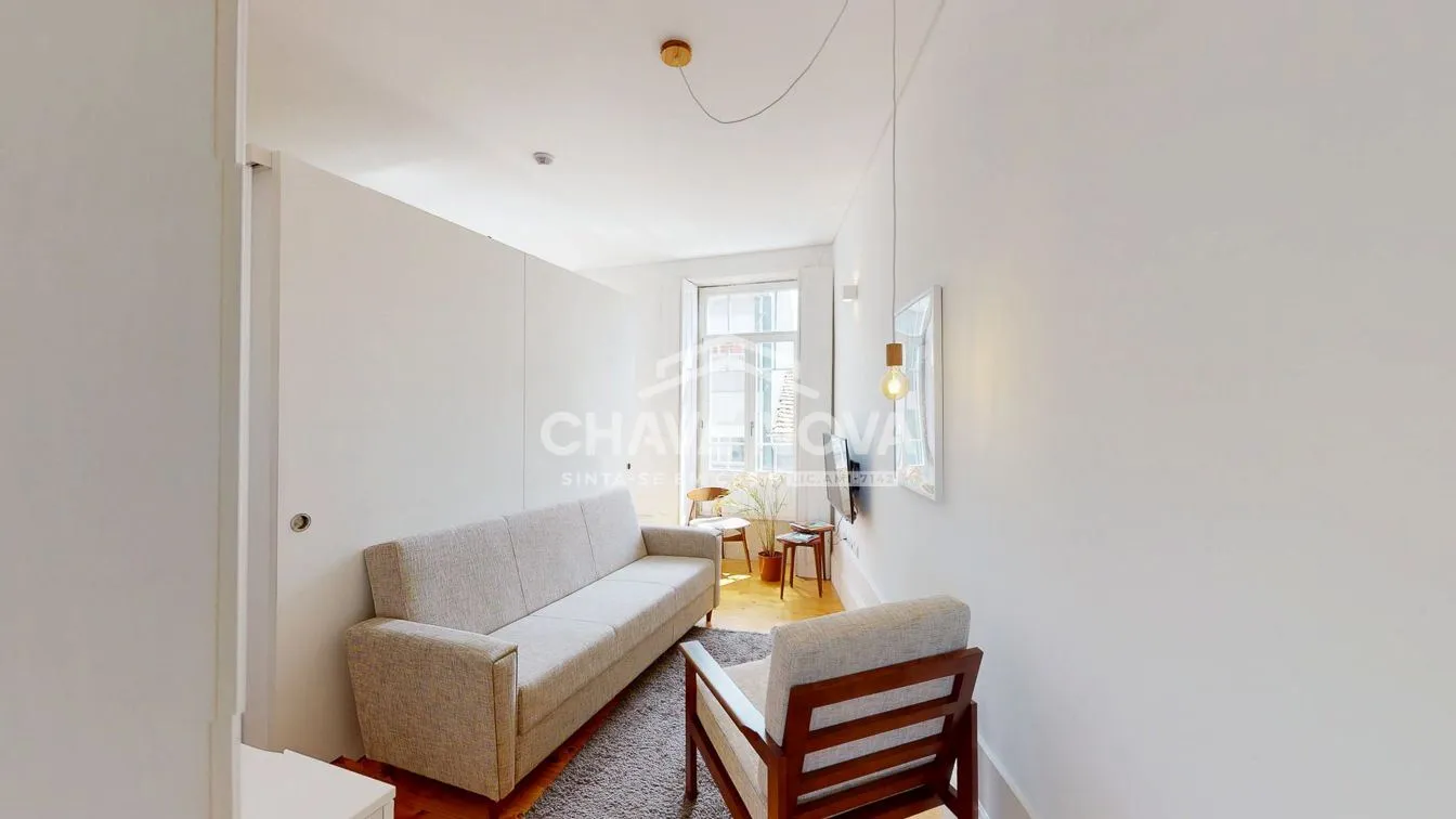 Apartamento T1 na Baixa do Porto