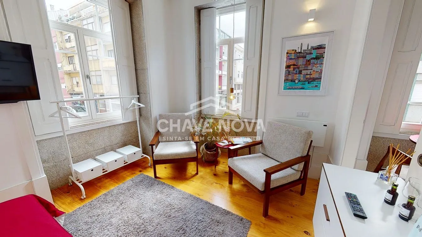 Apartamento T1 na Baixa do Porto