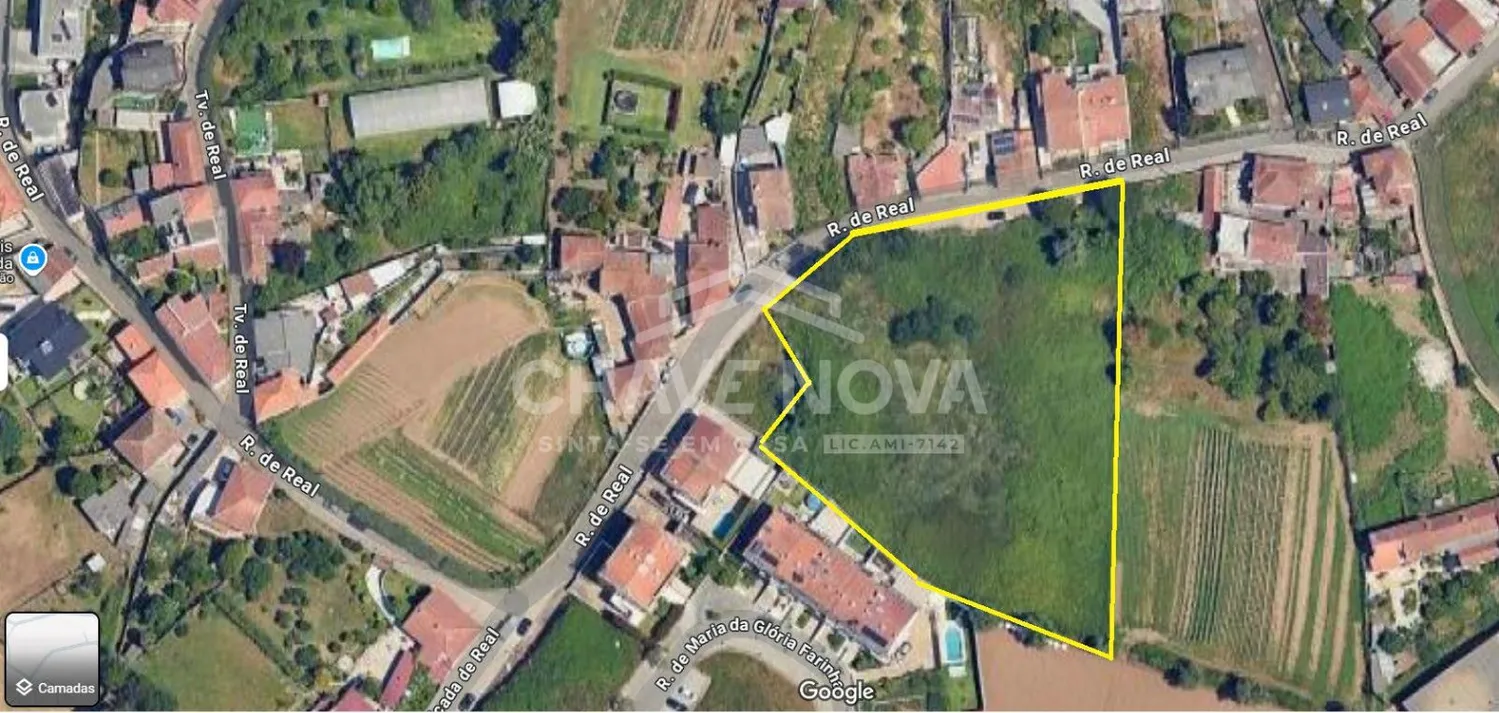 Terreno Moreira da Maia - Lugar do Real - para moradias