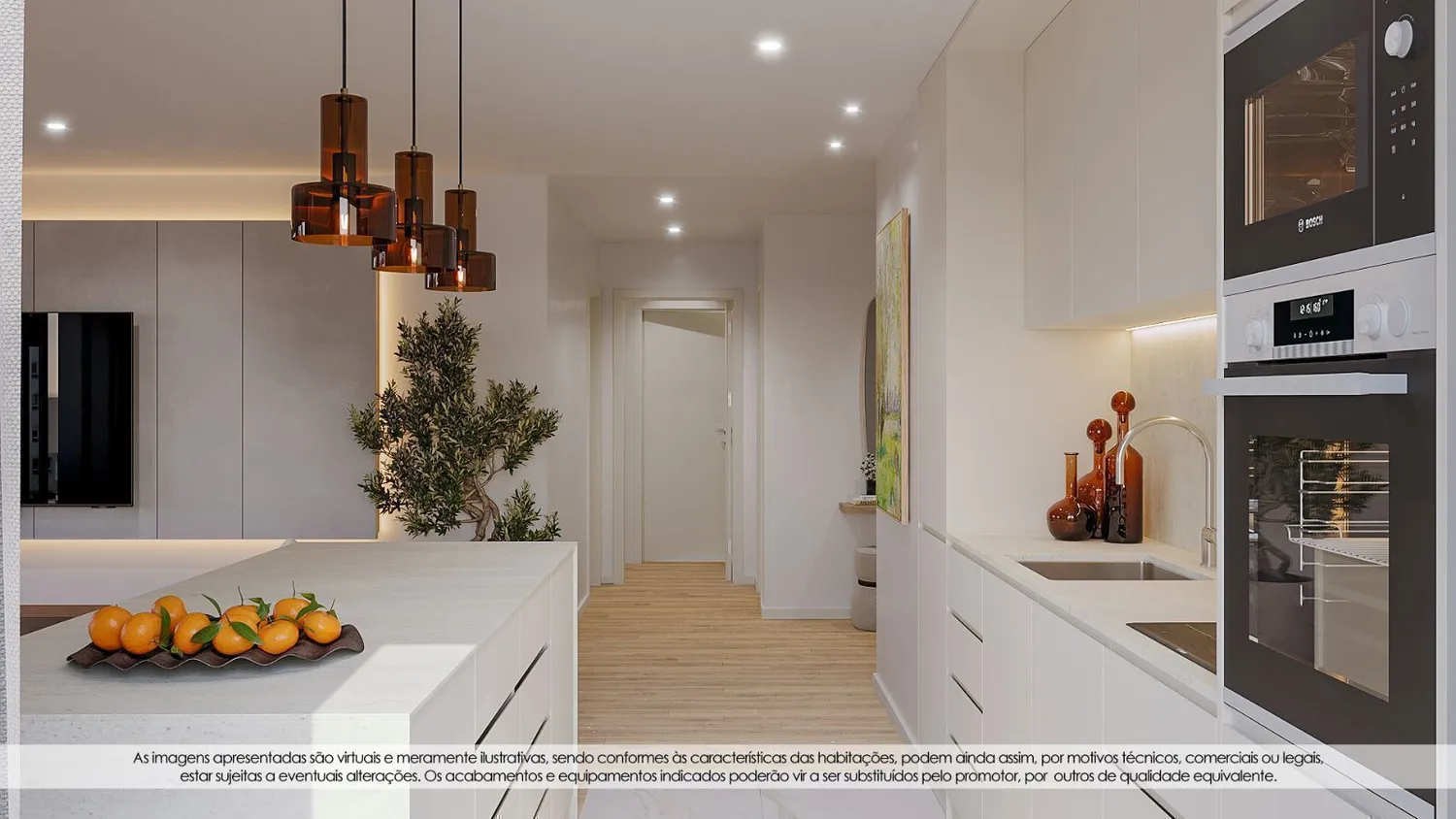Apartamento T2 NOVO - Praça das Flores, Antas - 3