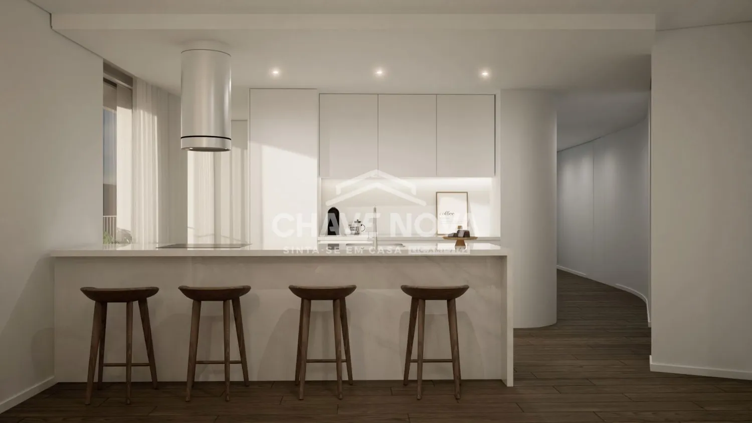 Apartamento T2 Novo, Garagem + arrumo Box, Senhora da Hora - 2