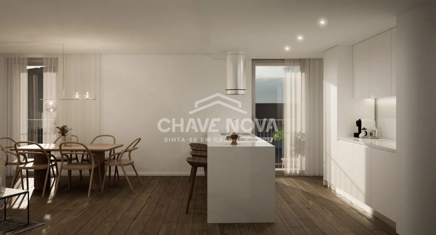 Apartamento T3 Novo, Garagem Box, Senhora da Hora - 3