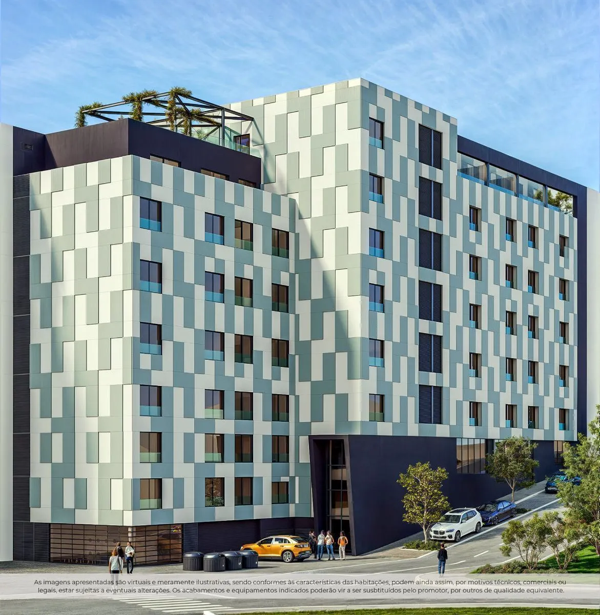 Apartamento T1+1 NOVO Centro de Gaia