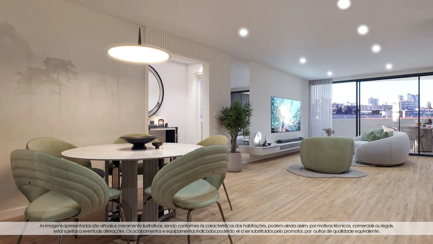 Apartamento T2 no empreendimento Douro Heritage, conclusão da obra agosto 2026