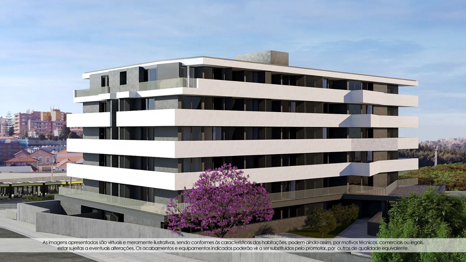 Apartamento T2 no empreendimento Douro Heritage, conclusão da obra agosto 2026