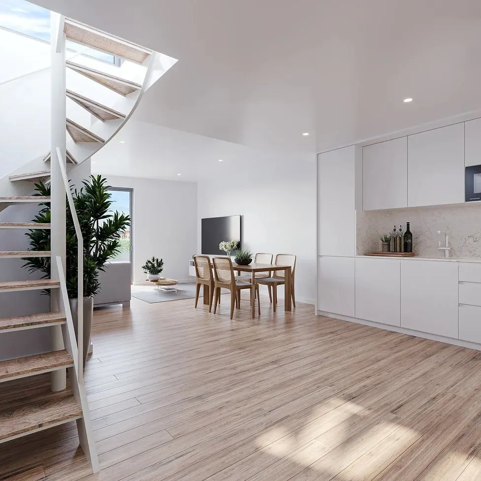 Apartamento T2 Duplex com varanda, terraço e lugar de estacionamento, junto ao Jardim do Morro - Vila Nova de Gaia.