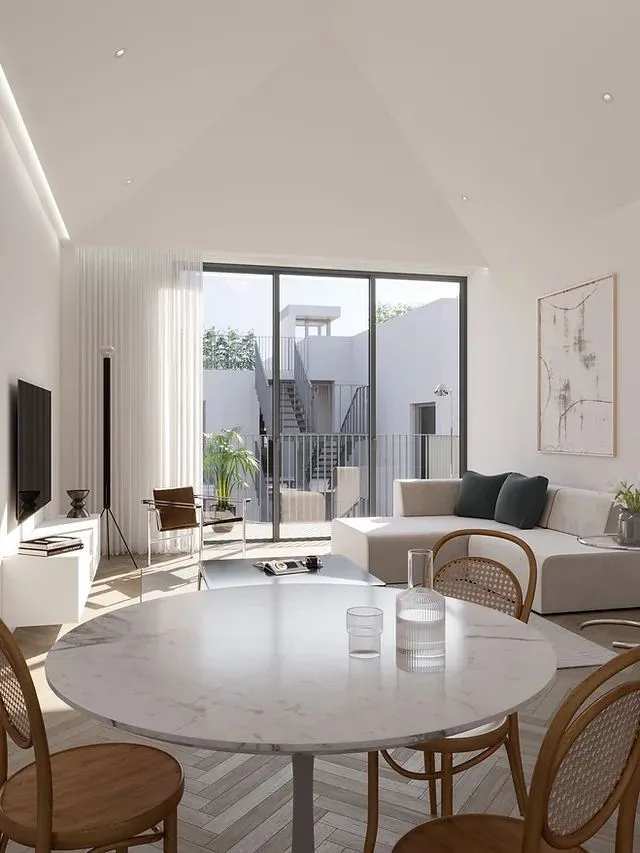 Apartamento T1 com lugar de estacionamento, junto ao Jardim do Morro - Vila Nova de Gaia. - 2