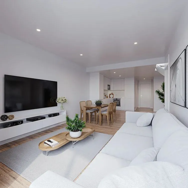 Apartamento T2 com varanda e lugar de estacionamento, junto ao Jardim do Morro - Vila Nova de Gaia.
