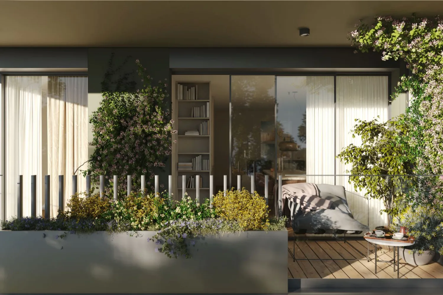 T1  Novo com Terraço e Lugar de garagem  - 2