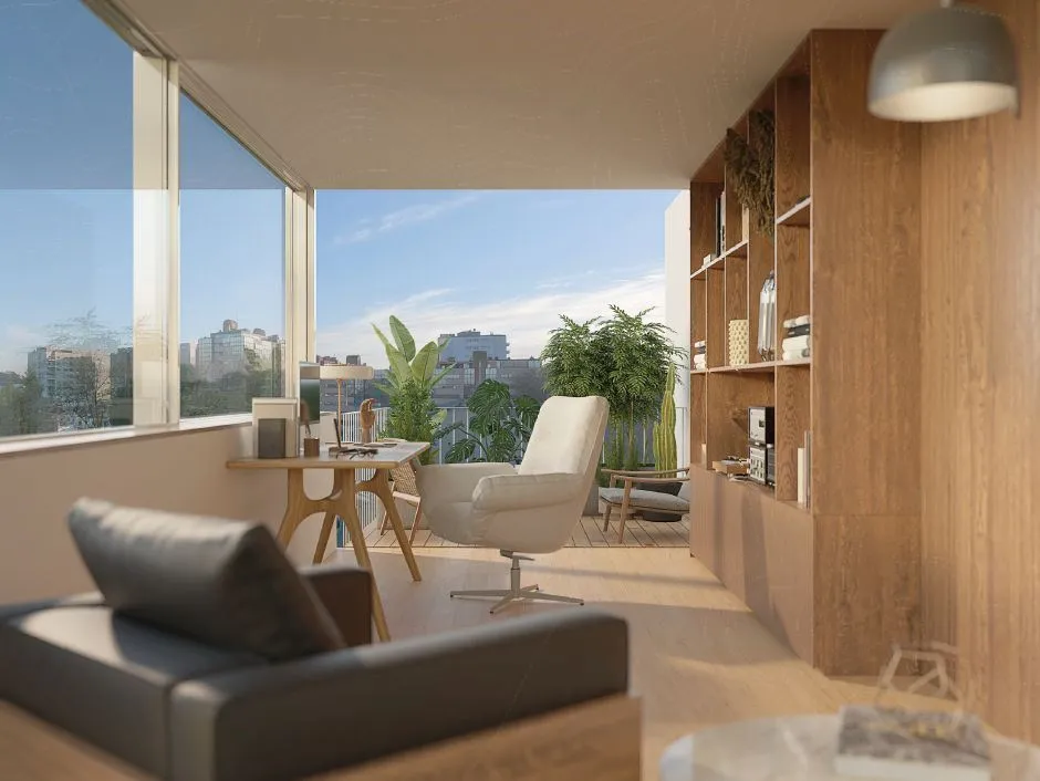 Apartamento T3 com Terraço nas Antas