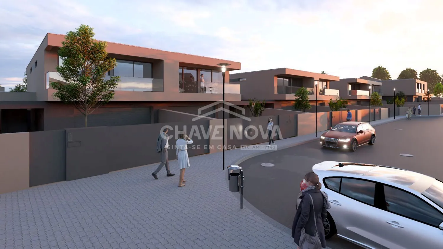 Lote de Terreno p/Moradia Geminada em Valadares - 3