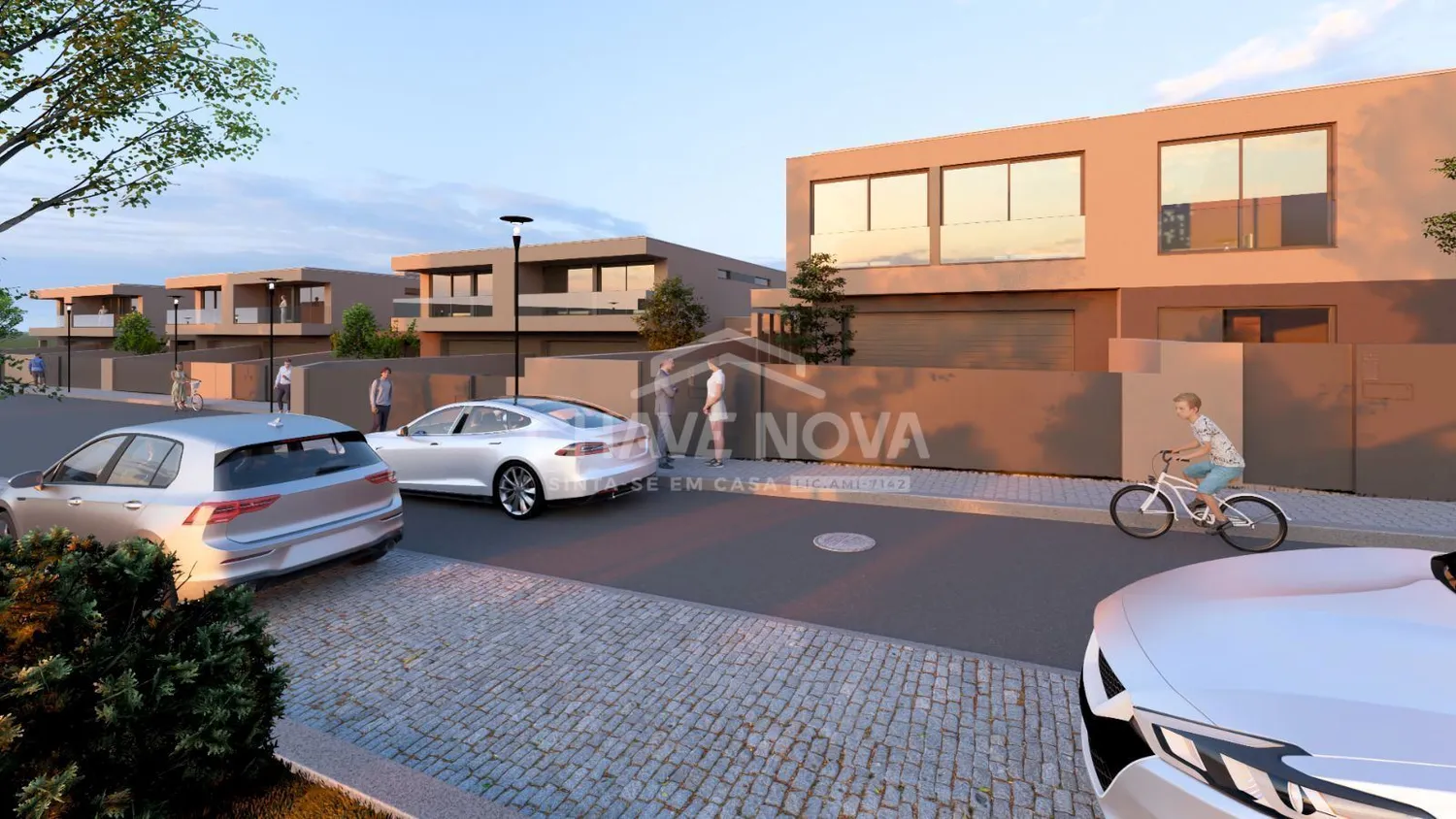 Lote de Terreno p/Moradia Geminada em Valadares - 2