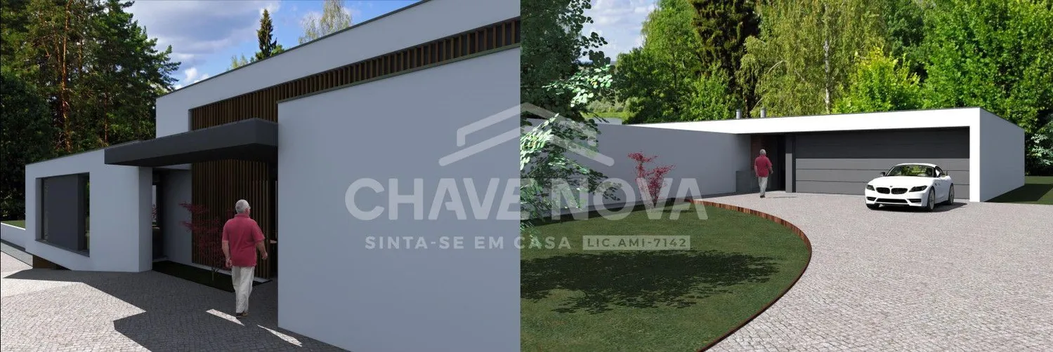 Terreno com PIP Aprovado para Moradia V4 Térrea em Pedroso. - 2