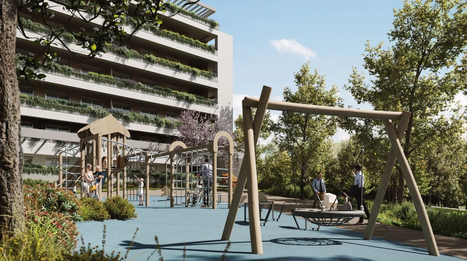 T1 NOVO - Empreendimento Verde Vale - Terraço e Lugar de Garagem - ao Metro Parque Maia - 3