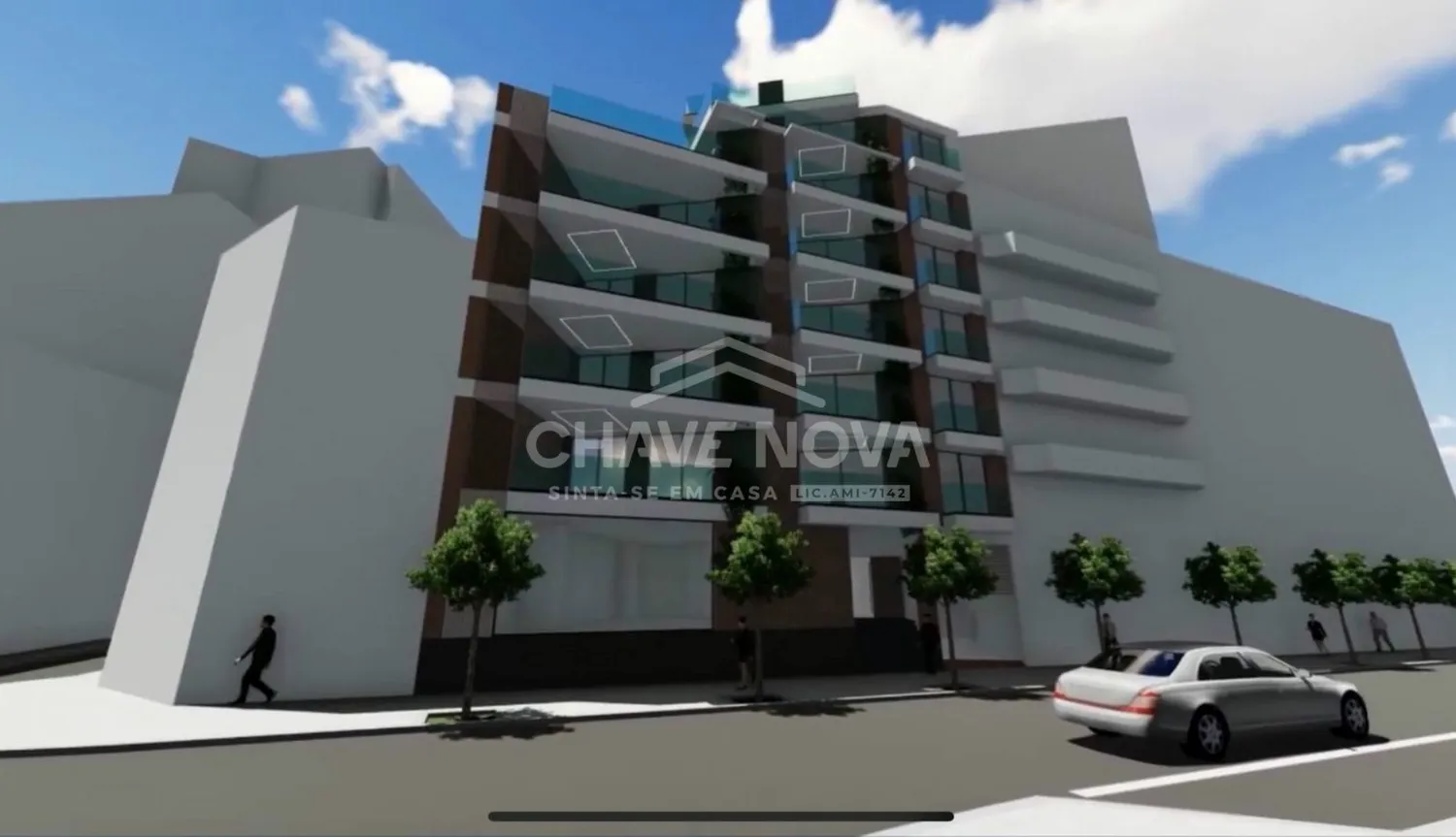 Apartamento T0 no Empreendimento Varandas D' Avenida 