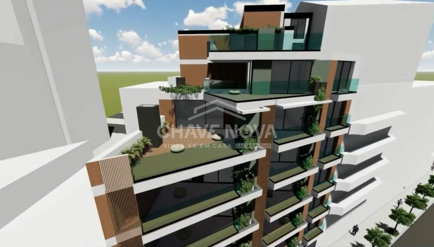 Apartamento T2 no Empreendimento Varandas D' Avenida - 2